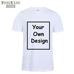 T-shirt OEM TONGYANG personalizza il tuo Design uomo donna T-shirt per bambini T-shirt in bianco con Logo stampato personalizzato - Product Image 1