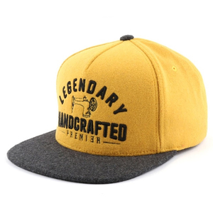 Miễn Phí Mẫu Quảng Châu Nhà Máy Tùy Chỉnh Chất Lượng Cao Len Acrylic 3D Thêu Phẳng Vành <span class=keywords><strong>Snapback</strong></span> Mũ - Product Image 2