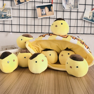 Japanese Food Toy Pillows 8 Cute <strong>Mini</strong> Stuffed Pudding Chicks <strong>Dinosaures</strong> Piggies Unicorns Per Food Pillows - Product Image 4