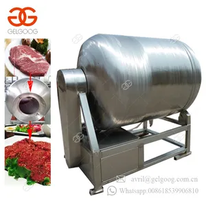 Automatic Commercial Chicken Fish Rubbing Mutton Meat Marinating Pork Processing Machine Vacuum Meat Tumbler For Sale