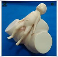 Modelo Avanzado de Entrenamiento en Obstetricia y Partería, Simulador Realista de Parto por Vacío para Entrenamiento de Trabajo de Parto Materno y Habilidades de Enfermería