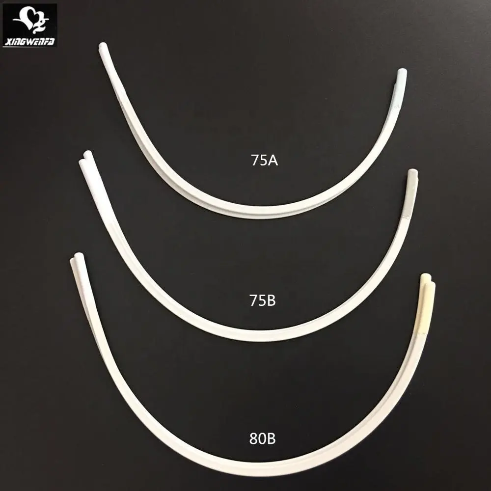 Underwear accessories Good quality nylon coated stainless steel wire bra underwire