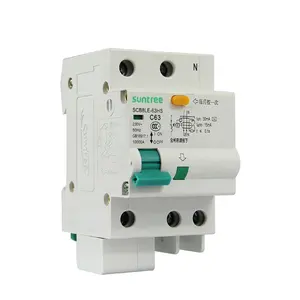 AC Earth Leakage Circuit Breaker Device Single Phase C Curve 20amp ELCB/RCCB/RCD Price