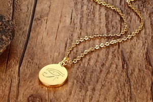 <span class=keywords><strong>Colgante</strong></span> <span class=keywords><strong>de</strong></span> pirámide egipcia <span class=keywords><strong>de</strong></span> moda para mujer <span class=keywords><strong>Colgante</strong></span> <span class=keywords><strong>de</strong></span> amuleto <span class=keywords><strong>de</strong></span> <span class=keywords><strong>ojo</strong></span> <span class=keywords><strong>de</strong></span> <span class=keywords><strong>Horus</strong></span> <span class=keywords><strong>de</strong></span> acero inoxidable dorado - Product Image 2