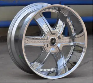 Aro de roda de liga/alumínio aro da roda do carro cromo 22 polegadas 5 5*114.3*120