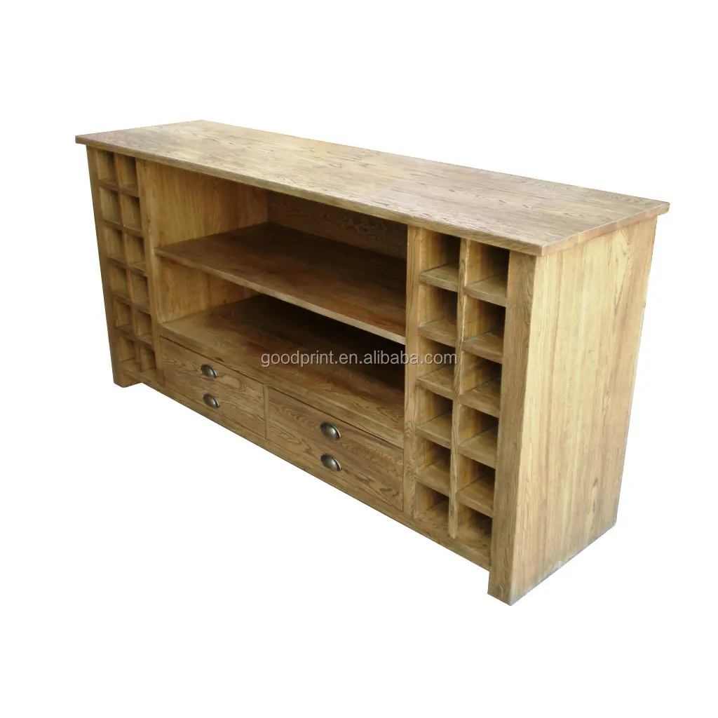 Sinocurio muebles antiguos de madera maciza de roble de madera estilo antiguo aparador