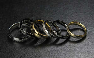 Alta calidad barato pareja <span class=keywords><strong>promesa</strong></span> <span class=keywords><strong>anillos</strong></span>, el señor <span class=keywords><strong>de</strong></span> la joyería del anillo - Product Image 3