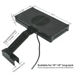 SPECTRA M029 Aqua Knight LED Marine Aquarium lumière 30W eau salée <span class=keywords><strong>éclairage</strong></span> récif corail poisson <span class=keywords><strong>Nano</strong></span> Fish Tank lampe d'<span class=keywords><strong>éclairage</strong></span> - Product Image 1