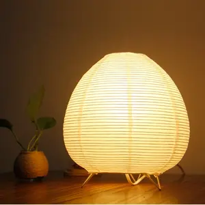 Japanische Laterne nordischen Stil weichen Papier Kunst Lampen schirm moderne Stehlampe Großhandel Reispapier Stehlampe