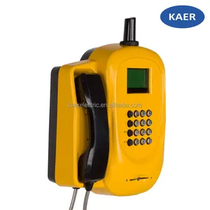 Gsm fixe sans fil téléphone KT1000(52W) carte sim téléphone payant pour l'usage extérieur école prison