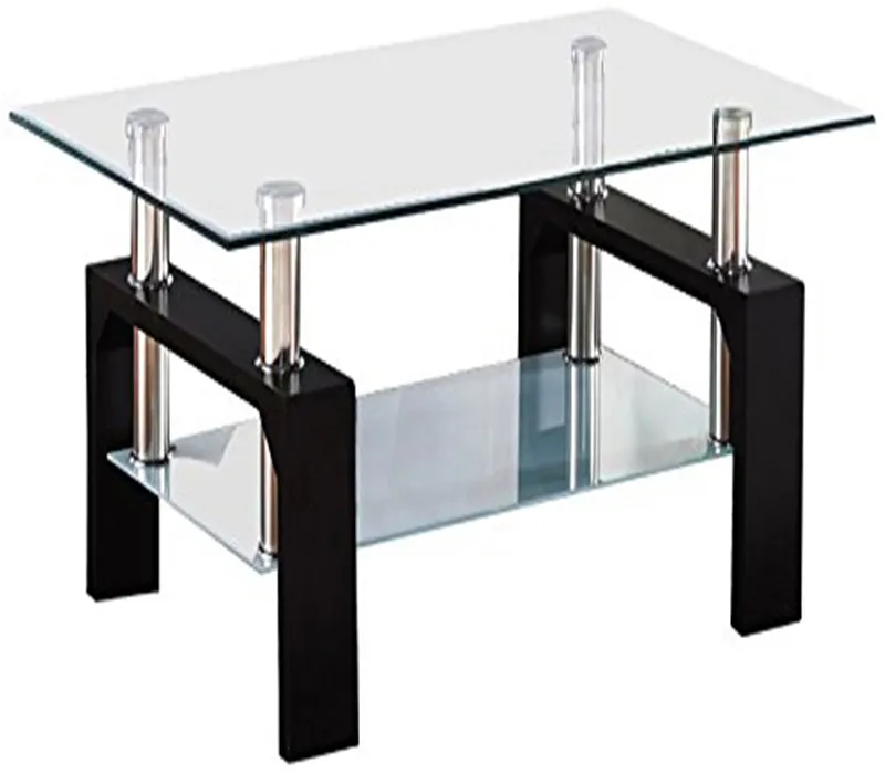 Hot sale rectangular desktops modern design safety tempered glass table top
