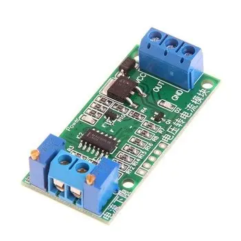 0-5Vに4-20mA DC 12V-24V Linear Conversion VoltageにCurrent Transmitter Signal Module Potentiometer Adjustable絶縁型