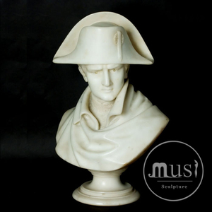 Bustes <span class=keywords><strong>de</strong></span> gypse en pierre blanche traditionnelle, <span class=keywords><strong>buste</strong></span> <span class=keywords><strong>de</strong></span> cercle - Product Image 4
