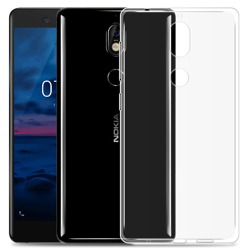 Nokia 7 TPU Case - Transparent Mobile Phone Price in China