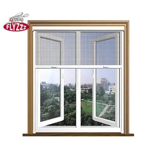 Einziehbare Glasfaser-Insektenschutz-Fenster rolle Moskito-Fensternetz-Fliegen gitter