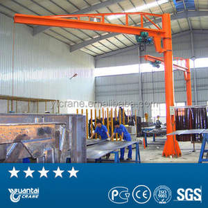 เครนติดตั้งบนพื้นแบบหมุนได้ 360 องศา พร้อมขาตั้งแบบเสาและเครนจิ๊บขนาดเล็ก - Product Image 6