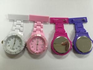Orologio Portatile Unisex con Quadrante in Vetro e Cinturino in Plastica per Medici e Infermieri - Ottimo Regalo Colorato Tascabile Larghezza 16mm - Product Image 5