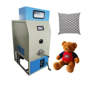 Polyester ball fiber filling pillow goose down plush toy filling machine