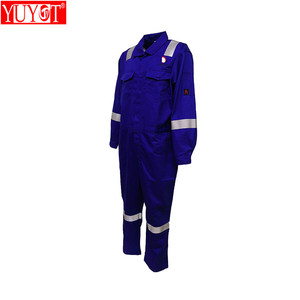 Haute qualité sergé tissu ignifuge vêtements vêtements de protection industrielle fabriqués en chine - Product Image 4
