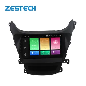 Octa Core Android 9.0 4 GB + 64G ROM Auto DVD Speler Navigatie GPS Fit voor Hyundai ELANTRA Avante i35 2011 2012 2013 Radio Stereo