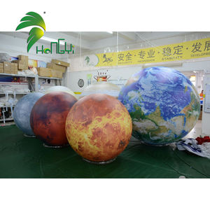 LED decorativa LUZ DE <span class=keywords><strong>SOL</strong></span>/Tierra/luna/Júpiter/Saturno/Urano/Neptune/Mercurio/Venus/Mars bolas de bolos planeta hinchable globos - Product Image 2
