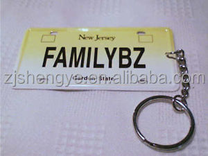 Porte-clés de plaque d'immatriculation de voiture Souvenir en aluminium du Canada - Product Image 6