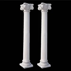 Decorative Greek or Roman Style Plastic Fiberglass or Marble Column Pillar