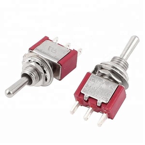MTS-103R Rosso toggle switch SPDT 3 Posizione ON/OFF/ON - Product Image 6