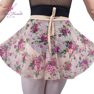 Шифоновые юбки с цветочным принтом для взрослых и девушек, балетная юбка 01D0022 - Product Image 6