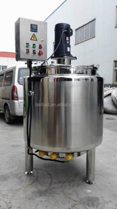 Kem dán bơ nóng chảy container lưu trữ, Ghee dầu trộn máy thép, công nghiệp sô cô la tan chảy Tank với mixer - Product Image 5