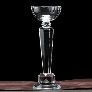 Alta calidad cristalina clara trofeo del <span class=keywords><strong>Super</strong></span> Bowl Diamond crystal clear trofeo taza de elite - Product Image 2