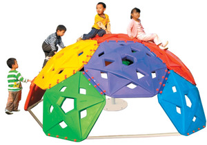 Structure de jeu murale d'escalade intérieure pour enfants avec filet d'escalade extensible - Product Image 5