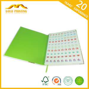 Custom Print ejercicio cuaderno barato al por mayor A3/A4/B5 estudiante Tapa dura impresión <span class=keywords><strong>de</strong></span> libros <span class=keywords><strong>de</strong></span> ejercicios - Product Image 3