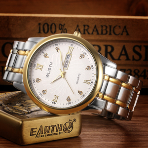 Bajo Precio oem moda hombres reloj de cuarzo mujer reloj de pulsera - Product Image 2