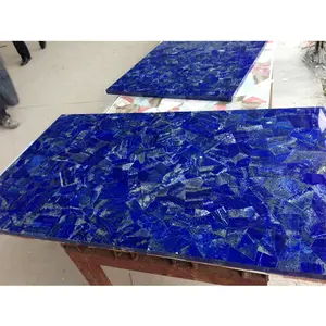 Semi precious lapis lazuli slabs