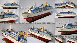 บริษัท เกีย นีเอิน จำกัด โมเดลเรือสำราญไม้ อาร์คาเดีย ของเล่นเป่าลม อุปกรณ์เสริมเรือเดินสมุทร รุ่น CS0028P - Product Image 3