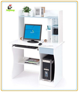 Simple moderna sala de estar estudio de series de escritorio de la computadora con librero - Product Image 4