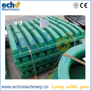 Новые износостойкие литые дробильные плиты ECHO LT120: стационарная (MM0518605) и подвижная (MM0589530) с высоким содержанием хрома - Product Image 3