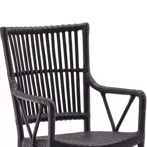 Sillón de mimbre de ratán natural de diseño contemporáneo excelente para uso en <span class=keywords><strong>restaurantes</strong></span>, parques y patios - Product Image 4