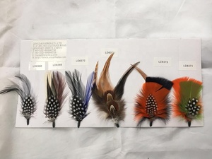 Pequeña pluma decorativa para sombrero - Product Image 4