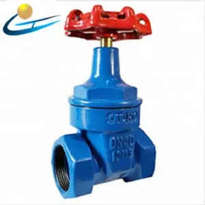 China valve 1 inch DN25 resilient seat screw connection thread gate valve