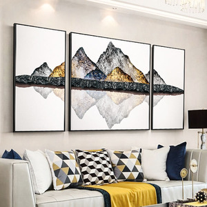 All'ingrosso prezzo di fabbrica popolare astratta moderna pittura della tela progetta la parete moderna pittura decorativa <span class=keywords><strong>professionale</strong></span> di arte della parete - Product Image 4