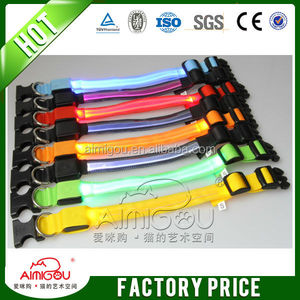 15 anos usine aimigou coloré électrique <span class=keywords><strong>pas</strong></span> <span class=keywords><strong>cher</strong></span> gros <span class=keywords><strong>collier</strong></span> de <span class=keywords><strong>chien</strong></span> led - Product Image 6