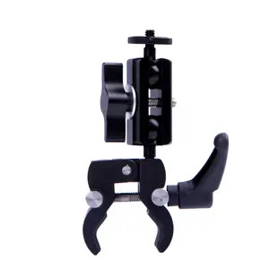 Actie Camera Bike Mount, Aluminium Fiets Stuur Adapter 360 Graden Draaibare Fiets Rack Mount voor Action Cam Sport Camera