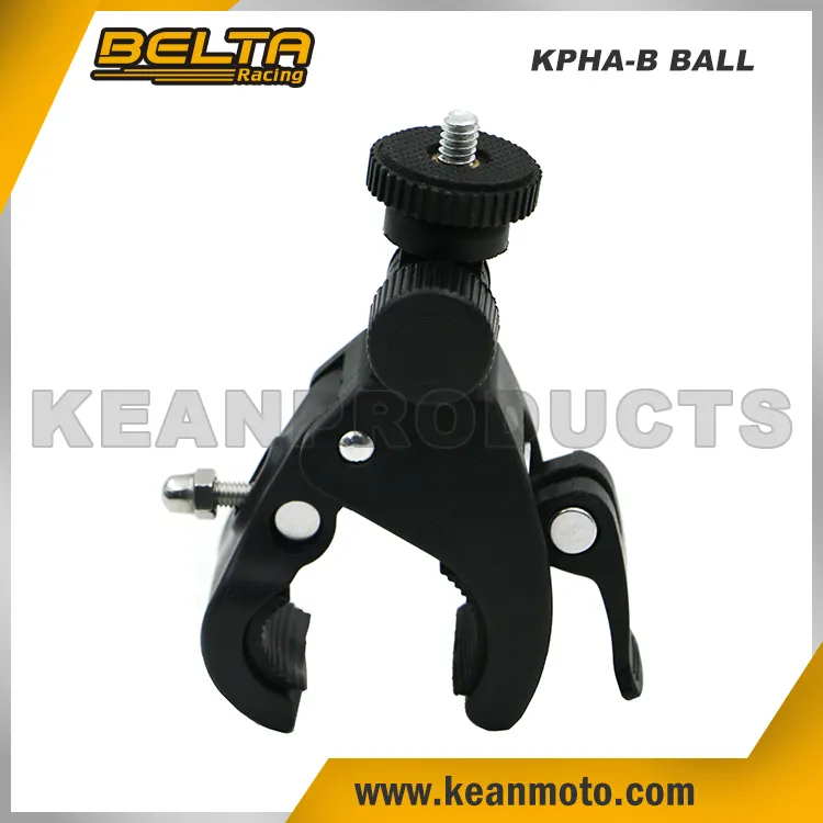 Быстросменяемое зажимное кольцо для байка на трубчатую планку-руль со штативным креплением для спортивной экшн-камеры/держатель телефона KPHA-B мяч