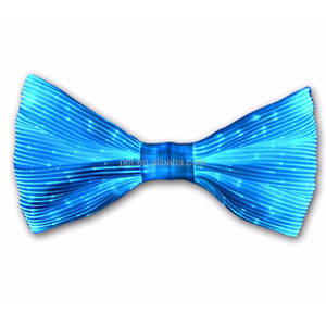 Cambio de Color de fibra Óptica Light Up Glow <span class=keywords><strong>Pajarita</strong></span> para <span class=keywords><strong>la</strong></span> Navidad Partido Blanco EDC ULTRA - Product Image 1