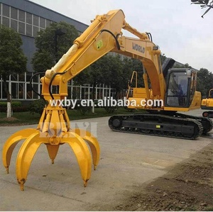 Sinaasappelschil <span class=keywords><strong>Grapple</strong></span> Graafmachine Gehechtheid Roterende <span class=keywords><strong>Grapple</strong></span> Grijpt/Hydraulische Grapples Bouwmachines Onderdelen Rock <span class=keywords><strong>Grapple</strong></span> - Product Image 3
