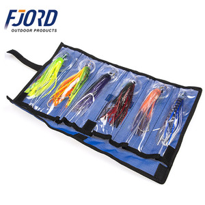 FJORD OEM en Stock 6 pièces/lot 170mm 46g têtes acryliques de calmar Marlin avec jupe de calmar leurres de pêche à la traîne - Product Image 1