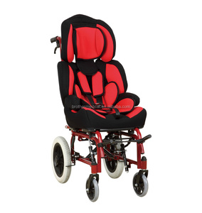 Silla de Ruedas Reclinable con Respaldo Alto y Estructura de Aluminio para Niños con Parálisis Cerebral - Product Image 1