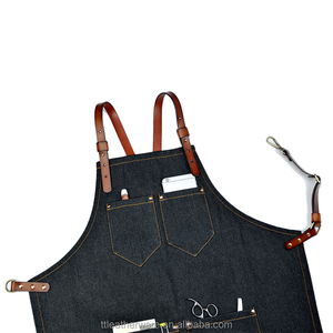 Delantal de Lona Resistente Personalizado con Correa de Cuero - Product Image 5